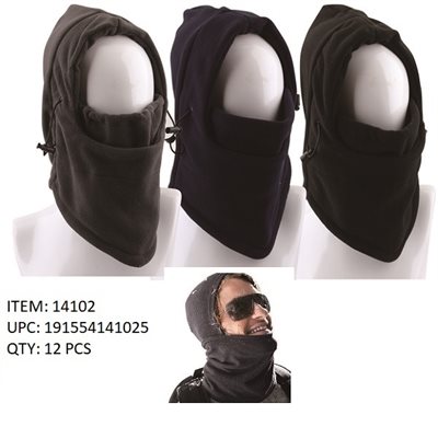 CAGOULE EN MOLLETON POLAR