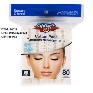 TAMPONS DEMAQUILLANTS CARRE 80MCX