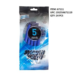 RASOIR SMOOTH TOUCH DOUBLE LAMES 5PQ